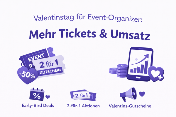 Valentinstag: Kommerzialisierter Kitsch oder unterschätzter Ticket-Sales-Booster?